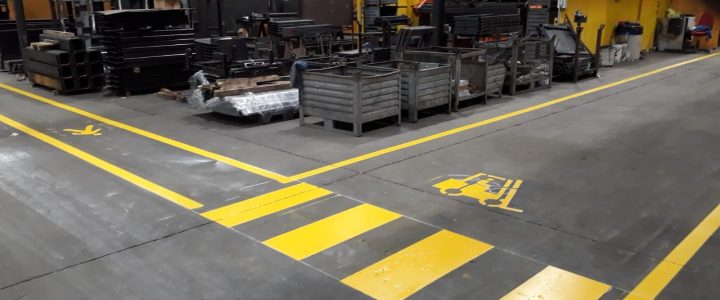 Segnaletica di sicurezza sul luogo di lavoro