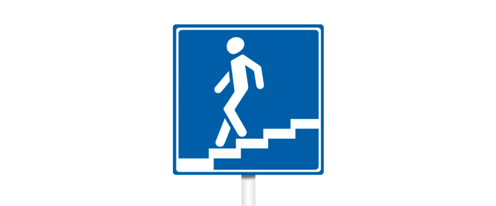 Segnale sottopassaggio pedonale