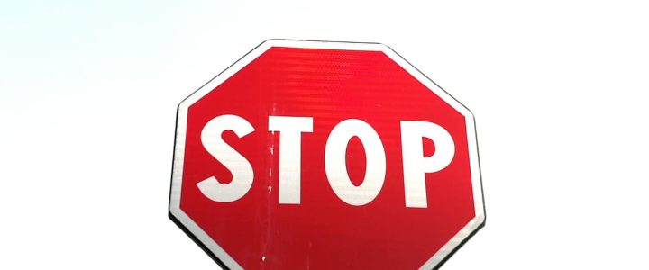 cartello di stop