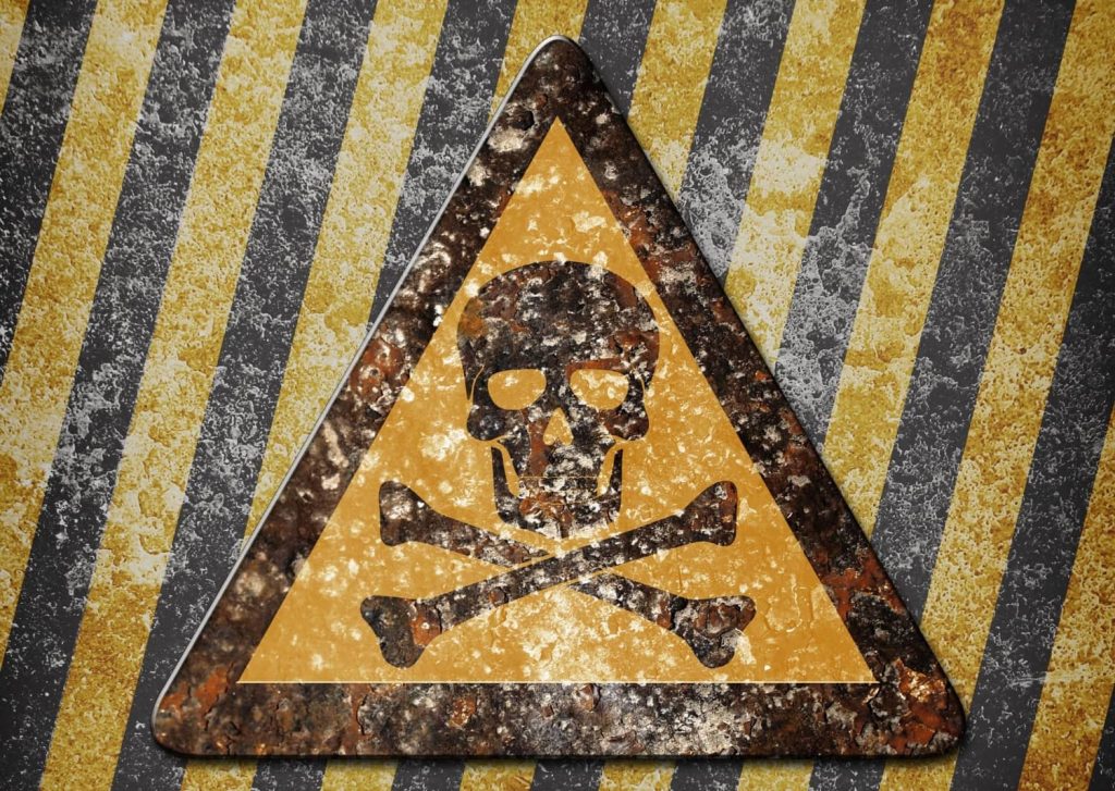 simbolo pericolo di morte