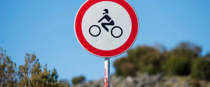 divieto di transito motocicli